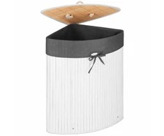 Skalbinių krepšelis Springos 60L kampinis