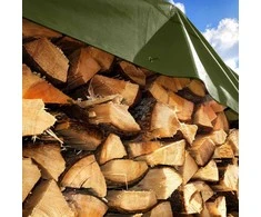 Brezentas Springos 6x8 m 120 g/m² žalias