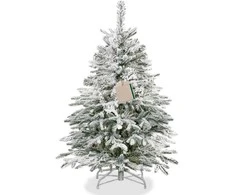 Dirbtinė kalėdinė eglutė Springos, snieguota, 120 cm