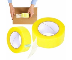 Isekleepuv teip Springos HA7502 4,8 cm x 100 m pakkimiseks, läbipaistev