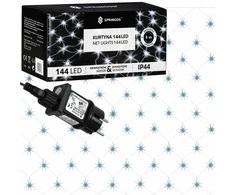 Užuolaidinė girlianda Springos 144 LED 2x2 mė