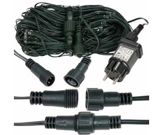 Užuolaidinė girlianda Springos 144 LED, 2x2 m