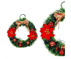 Springos CA1018 KALĖDŲ PRAŠYMAS "VAINIKAS" 30 CM