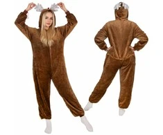 Kigurumi pižama su elnio raštu Springos, dydis S