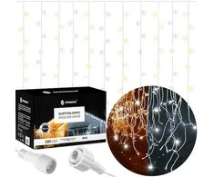 LED užuolaidų girlianda Springos CL0332, 12 m, 300 diodų