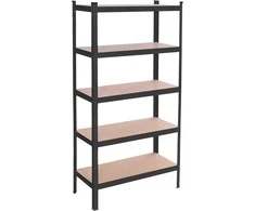 Metalinė lentynėlė Springos 150 x 75 x 30 cm, 5 lentynos, 675 kg apkrova