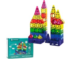 Springos Magnetinis konstruktorius 120 dalių