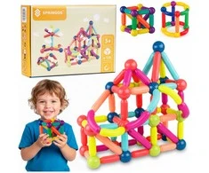 Springos Magnetinis konstruktorius 128 dalių