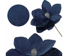Magnolijos gėlė Springos 23 cm tamsiai mėlyna