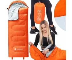 Miegmaišis Springos CS0120 su gobtuvu, 175 cm