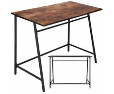 Rašomasis stalas Springos HF0027, 100x50x76 cm, loft stilius