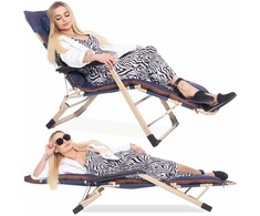Springos Sodo kėdė tamsiai mėlyna