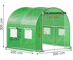 Šiltnamio plėvelė Springos GT0001F 2x2x2 m