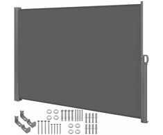 Šoninė markizė Springos AW0004 350x180 cm grafito spalvos