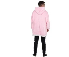 Megztinis pledsa Springos HA5082 pilkas/baltas