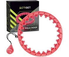 Springos Hula Hoop lankas raudonas