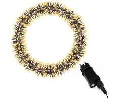 Springos LED šventinis vainikas 300 LED 40 cm CL1233