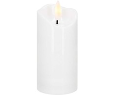 Springos Plastikinė LED žvakė su liepsnos imitacija, 10 cm