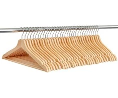 Springos Medinės pakabos HG0086 30 vnt.