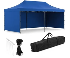 Springos Sodo palapinė 3 x 6 m, mėlyna (GP0007)