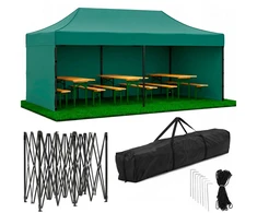 Springos Sodo palapinė 3 x 6 m, žalia (GP0009)
