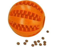 Šuns kramtomas žaislas Springos PA0291, oranžinis, 7 cm
