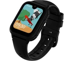 Vaikiškas išmanusis laikrodis Garett Kids Vibe 4G, su lietuvišku meniu, juodas
