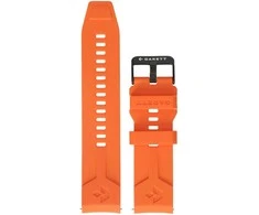 Garett Dirželis universalus silikonowy oranžinė 22 mm V