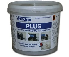 Vandex Vokietija Pratekėjimus stabdantis mišinys Vandex Plug, 5kg