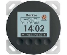 Berker termostatas, Spalva Juoda