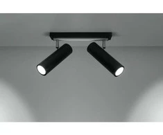 Sollux Lighting Sollux Lubinis šviestuvas DIREZIONE 2 juodas