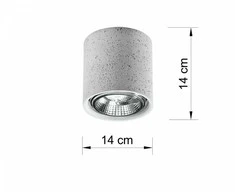 Lubinis šviestuvas Sollux Lighting Sollux Plafonas CULLO
