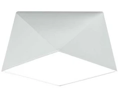 Lubinis šviestuvas Sollux Lighting Sollux Plafonas HEXA 25 baltas