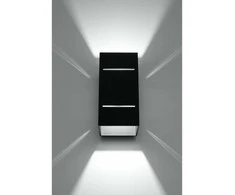 Sollux Lighting Sollux Sieninis šviestuvas BLOCCO juodas