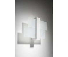 Sollux Lighting Sollux Sieninis šviestuvas FENIKS 1 baltas