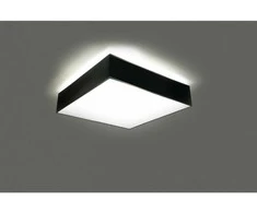 Lubinis šviestuvas Sollux Lighting Sollux Sieninis šviestuvas HORUS juodas