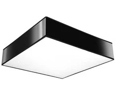 Lubinis šviestuvas Sollux Lighting Sollux Sieninis šviestuvas HORUS juodas