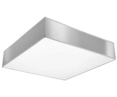 Lubinis šviestuvas Sollux Lighting Sollux Sieninis šviestuvas HORUS pilkas