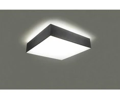 Lubinis šviestuvas Sollux Lighting Sollux Sieninis šviestuvas HORUS pilkas
