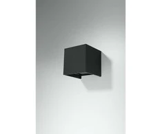 Sollux Lighting Sollux Sieninis šviestuvas LUCA juodas LED IP54