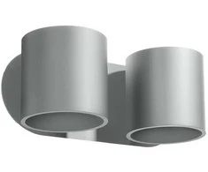 Sollux Lighting Sollux Sieninis šviestuvas ORBIS 2 pilkas