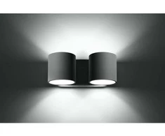 Sollux Lighting Sollux Sieninis šviestuvas ORBIS 2 pilkas