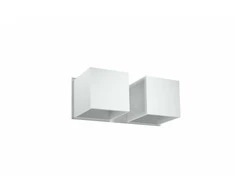 Sollux Lighting Sollux Sieninis šviestuvas QUAD 2 baltas