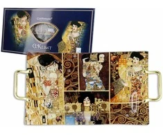 Carmani Padėklas iš stiklo 39,7x24,8X3cm. G.Klimt