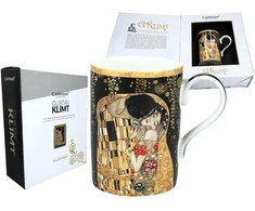 Bikuva.lt Carmani Puodelis 380ml. G.Klimt "Bučinys"