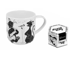 Carmani Puodelis Crazy Cats 500ml Muzikantai