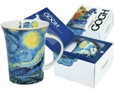Hanipol Carmani Puodelis 350ml , Van Gogh "Žvaigždėta naktis"