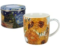 Camani Carmani Puodelis 450ml , Van Gogh Saulėgrąžos
