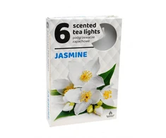 Admit Arbatinės kvepiančios žvakutės Jasmine 6vnt