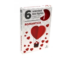 Admit Arbatinės kvepiančios žvakutės Romantica 6vnt
